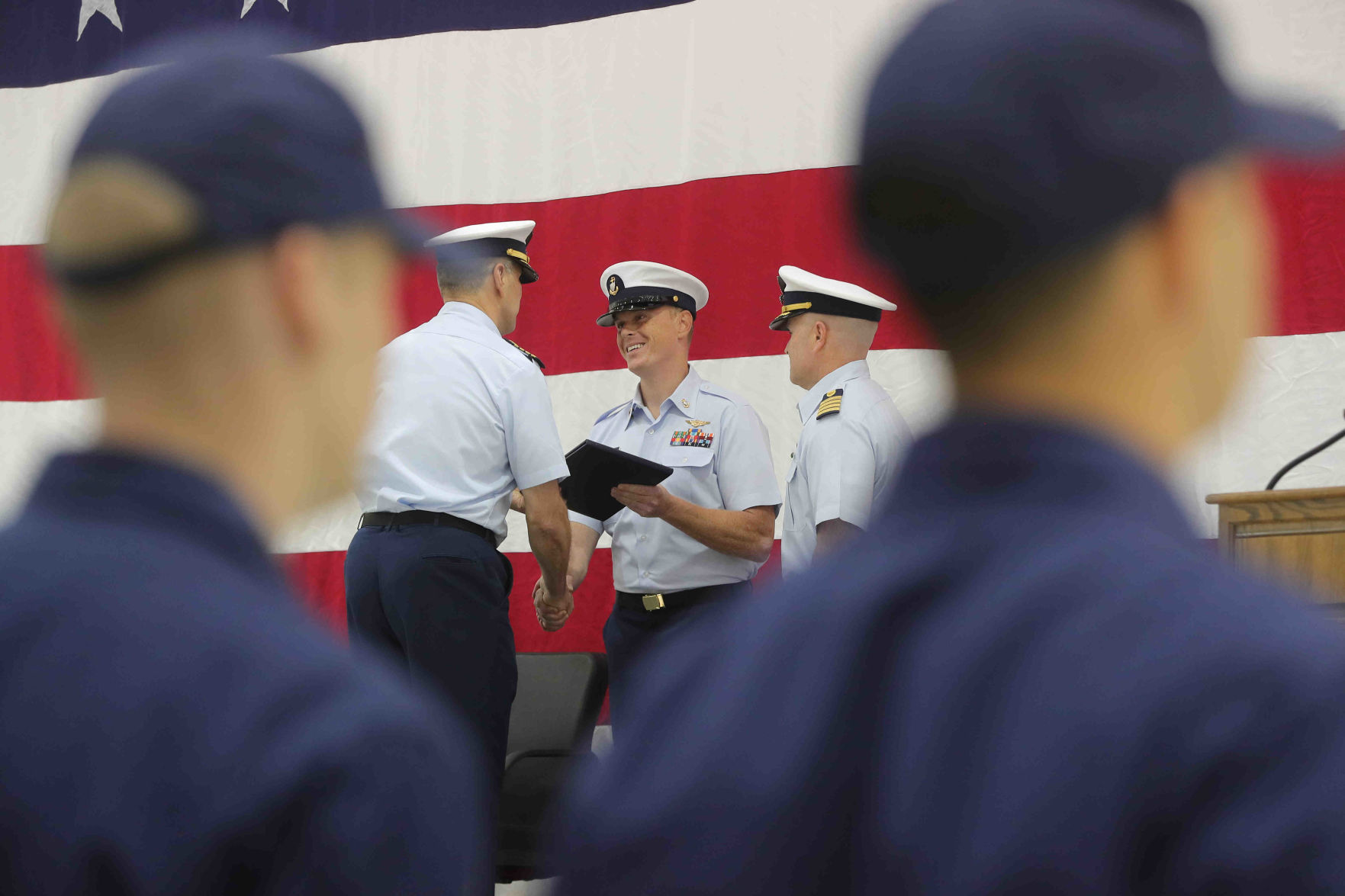 U.S. Coast Guard Medal Ceremony